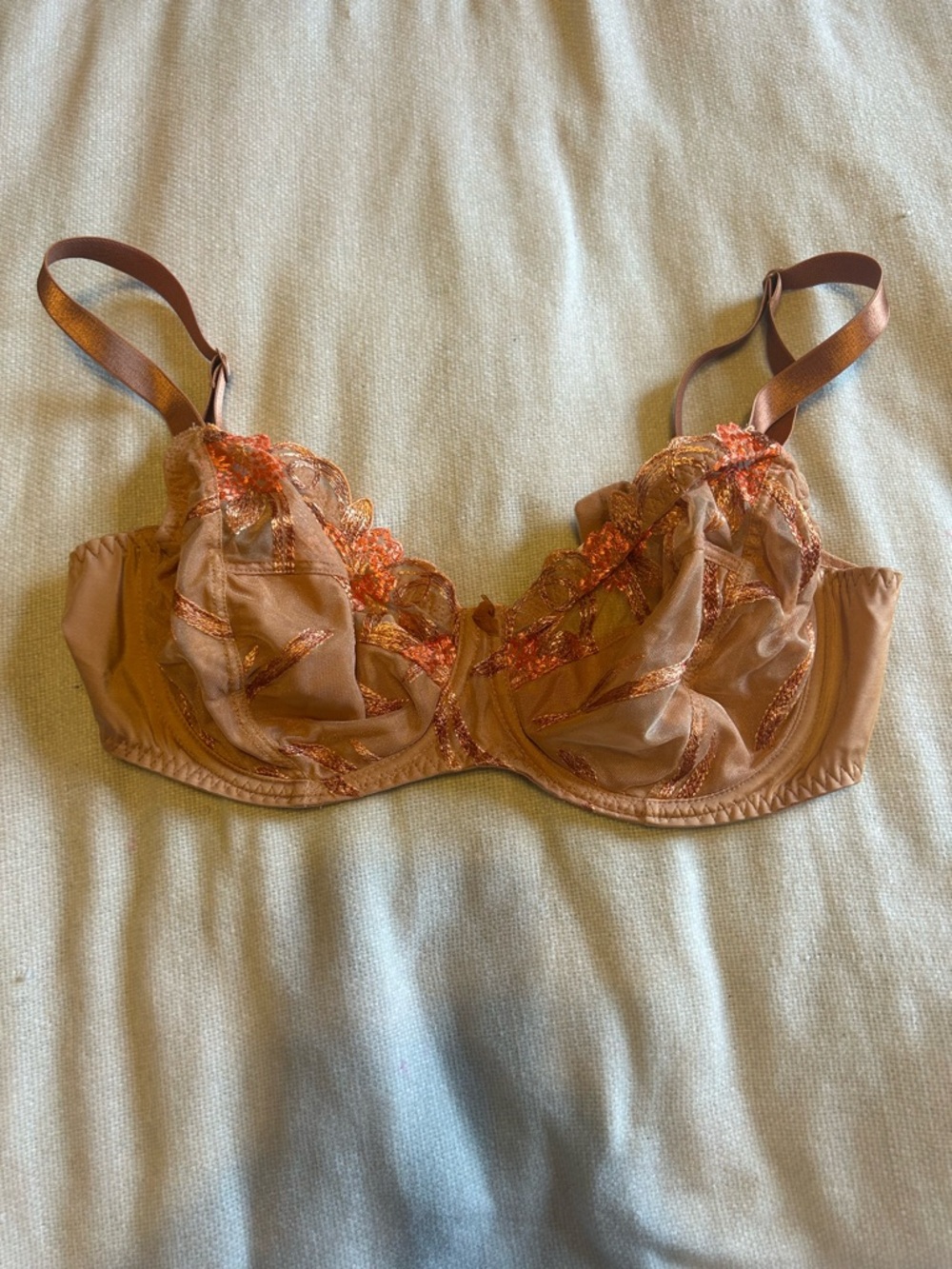 Barbara embroidered bra size 36D